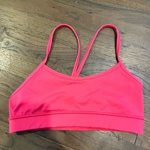 Hot pink lulu bra